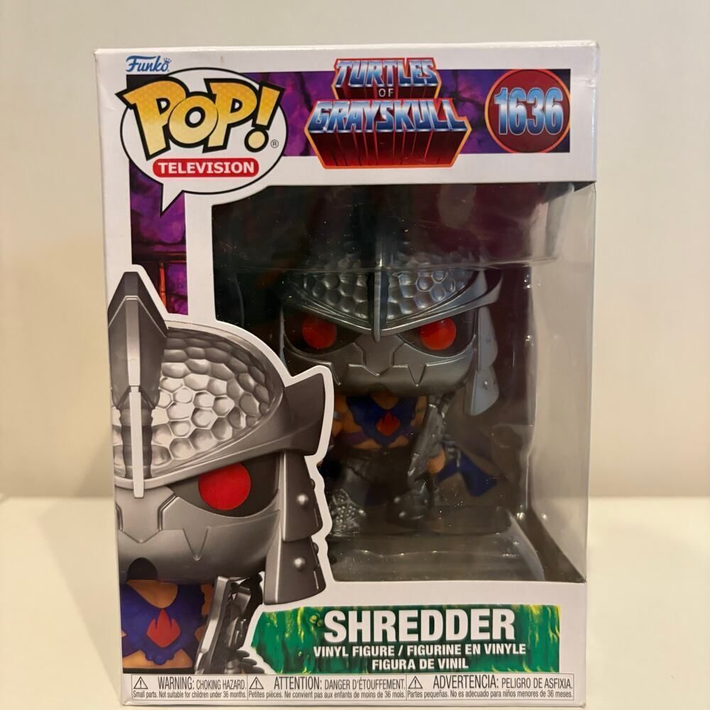 Turtles of Grayskull Shredder Funko Pop 1636
